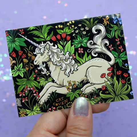 Unicorn Tapestry Vinyl Sticker