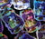 Lavender Cat Witch Holographic Sticker