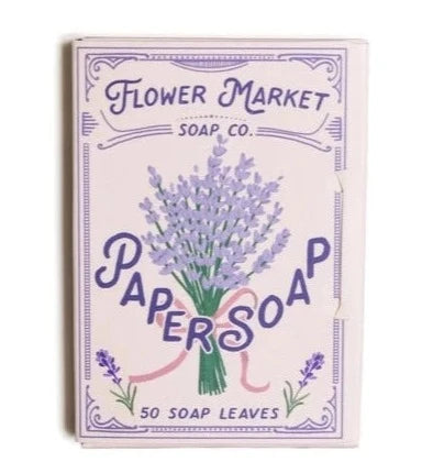 Lavender Paper Soap