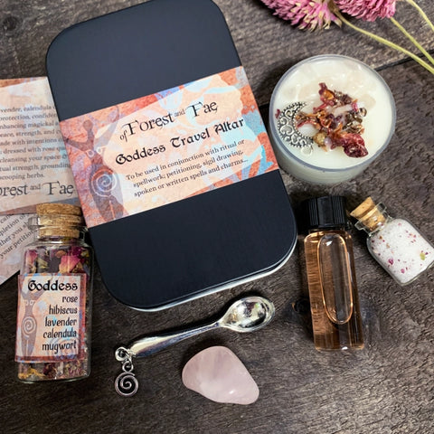Goddess Travel Altar • Witch Kit