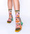 Feeling Foxy Sheer Crew Sock