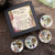 Green Witch Tea Light Candle Set