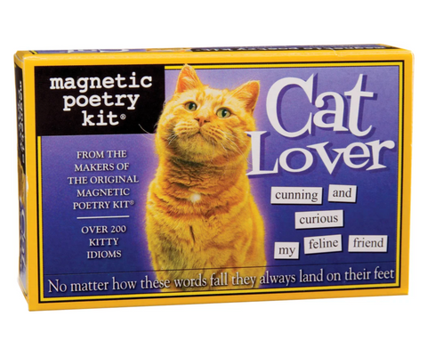 Cat Lover Magnetic Poetry Kit