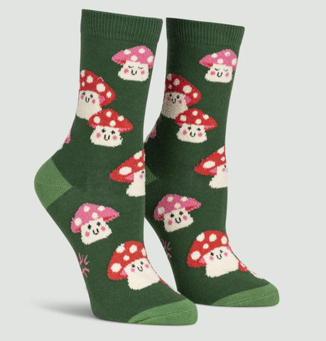 Mellow Mushrooms Crew Socks