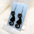 Mid Mod Cat Earrings