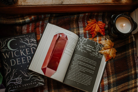 Ruby Crystal Bookmark