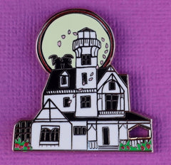 Practical Magic Victorian House Enamel Pin