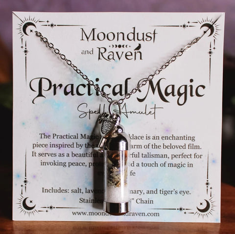 Practical Magic Spell Jar Necklace