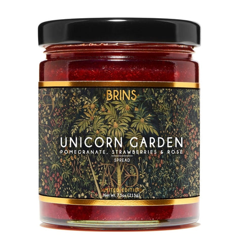 Unicorn Garden Pomegranate, Strawberries & Rose Spread