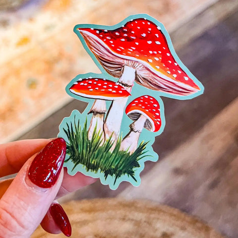 Mushroom Sticker