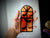 Orange Window Bats Clear Bookmark