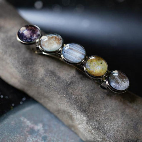 Jupiter and Galilean Jovian Moons Barrette