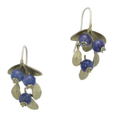 Blueberry Wire Earrings