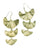 Ginkgo Drop Wire Earring