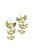 Ginkgo Drop Wire Earring