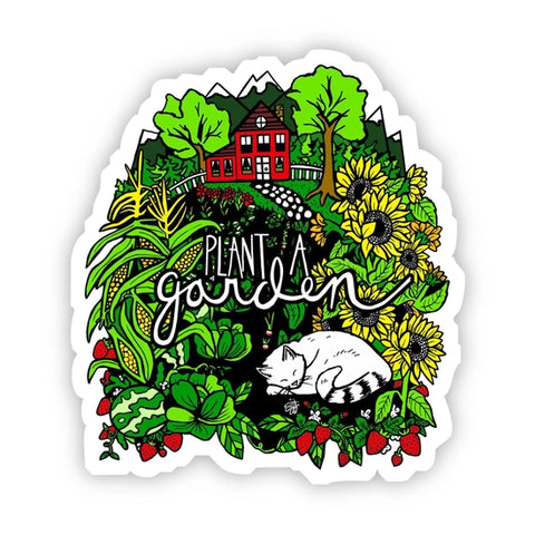 Plant a Garden Sticker