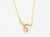 Peach Tree 16" Dainty Necklace