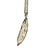 Petite Pea Pod Necklace with Three Pearls