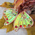 Autumn Fae Faery Wing Earrings
