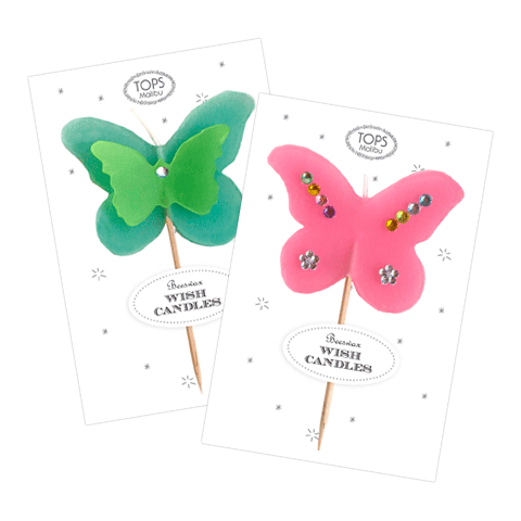 Butterfly Beeswax Candles