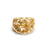 Sparkling Gold Flake Ring, sizes 5-9