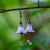 Winter Blossom Flower Earrings