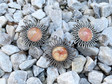One of a Kind Sun Necklace