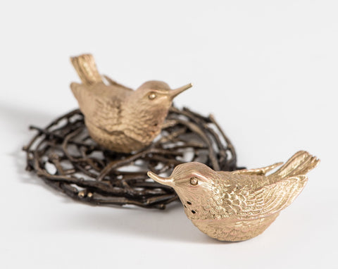 Hummingbird Salt & Pepper Shakers