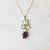 Wild Grape Vine 16" Adj. Dainty Pendant