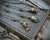 Vintage Fairy Bell Necklace -- Soft Rose