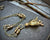 Vintage Fairy Bell Necklace -- Champagne