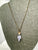 Purple Faerie Dust with Brass Chain