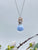 Blue Faerie Dust with Silver Plated Chain