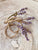 Lavender Napkin Rings - Set of 4