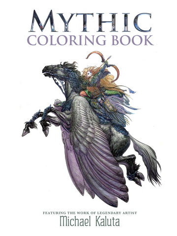 Mythic Coloring Book PDF: Michael Kaluta
