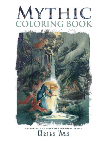 Mythic Coloring Book PDF: Charles Vess