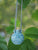 Raku Butterfly Bottle with Cork