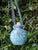 Raku Butterfly Bottle with Cork
