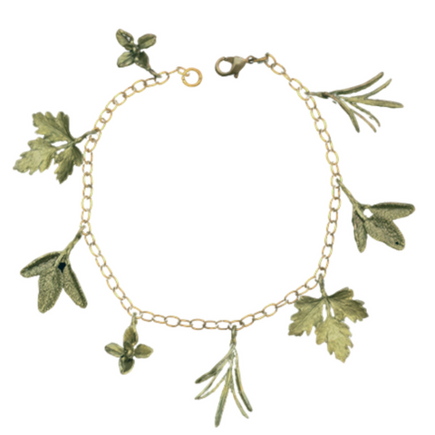 Petite Herb Charm Bracelet