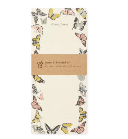 All That Flutters Notepad