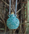 Raku Butterfly Bottle with Cork