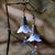 Skadi Arctic Blue Flower Earrings