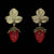 Strawberry Post Earrings