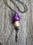 Amethyst Vision Mushroom Necklace