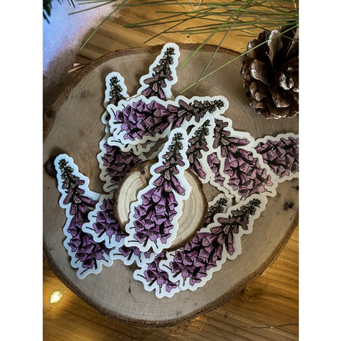 Foxglove Sticker