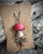 Big Red Mushroom Necklace