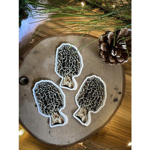 Morel Sticker