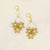 Floral Cluster Statement Earrings