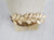Golden Leaves Hair Comb