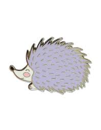 Hedgehog Enamel Pin